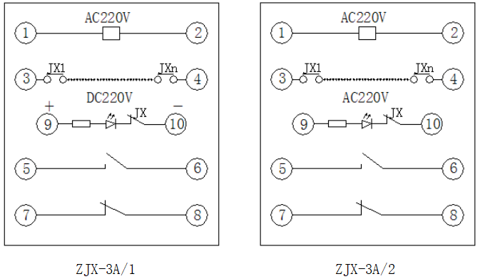 ZJX-3A剪斷銷(xiāo)信號(hào)裝置接線